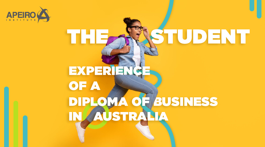 The Student Experience of a Diploma of Business in Australia